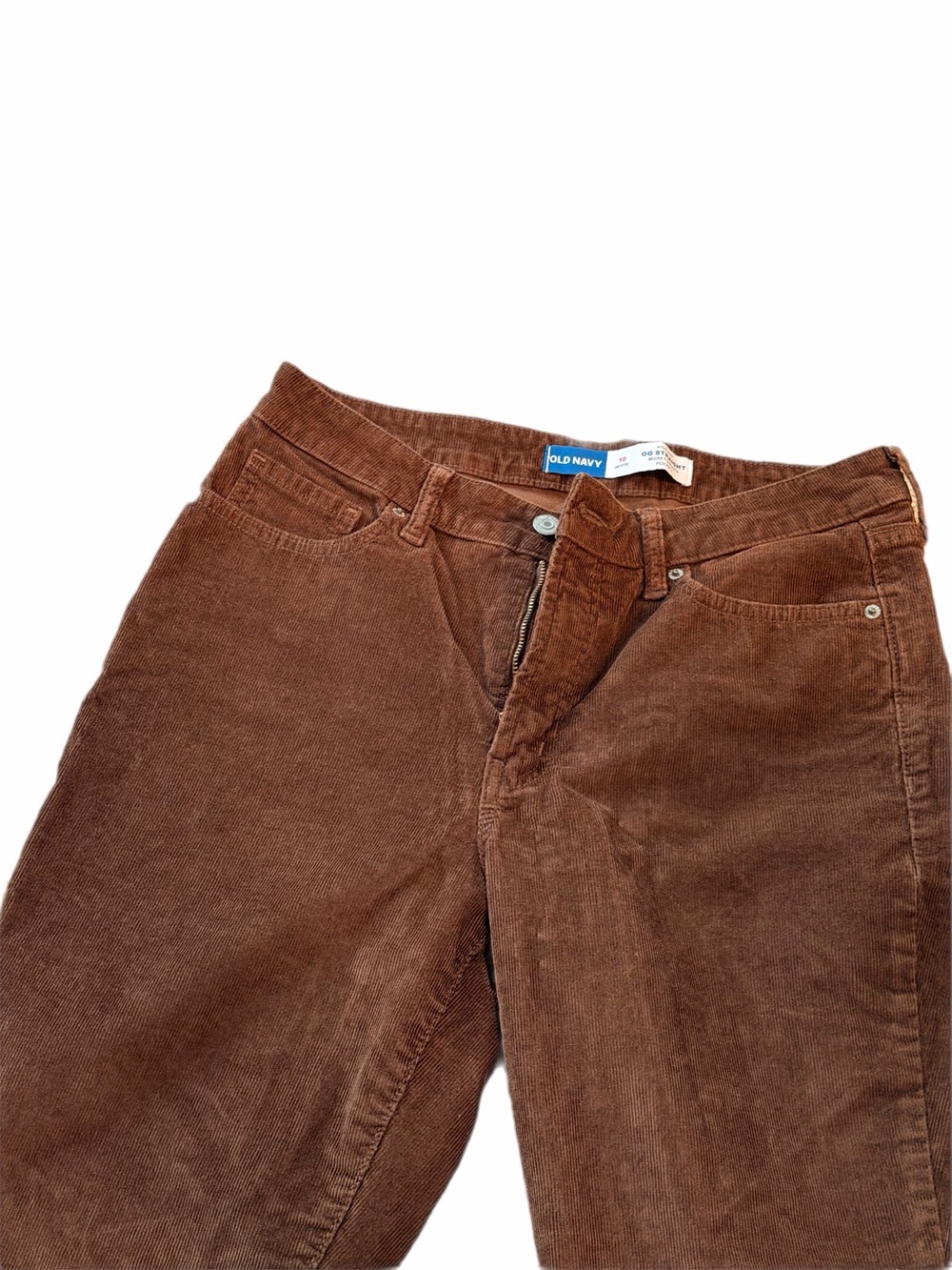 Old Navy Chestnut Brown Corduroy OG Straight Pants